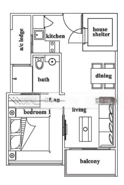 1 Bed Condo for Sale in  Isuites @ Palm - Image 17